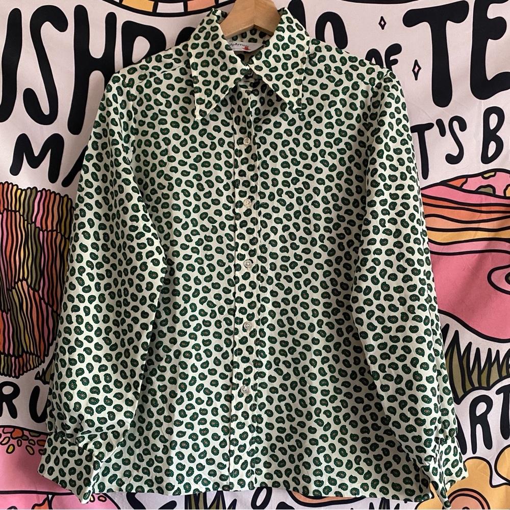Vintage paisley blouse by Lady Arrowl